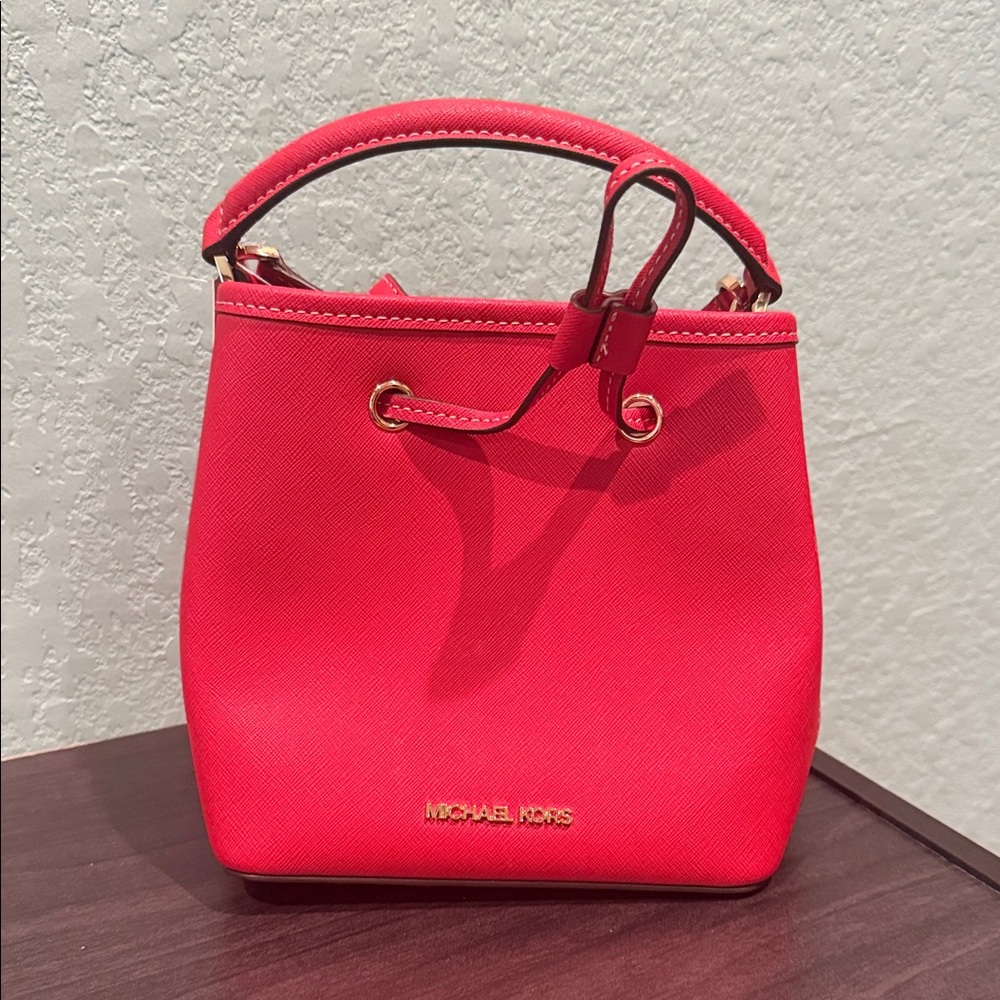 Michael Kors Vibrant Pink Mini Bag